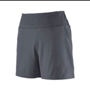 Patagonia W's Happy Hike Shorts - 4"" size Large Ink Black